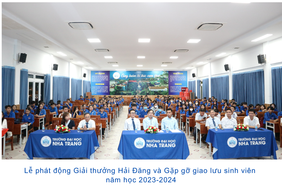Lễ phát động Gỉải thưởng HẢI ĐĂNG và gặp gỡ giao lưu Sinh viên năm học 2023-2024