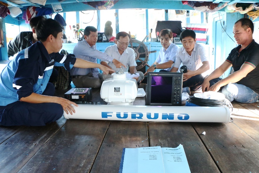 Quảng Ngãi: Radar – Thiết bị dò đường của ngư dân